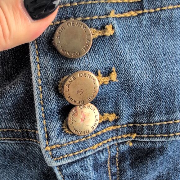 Lane Bryant Stretch Flare Jeans Women's Size 28 Medium Wash - Picture 5 of 10